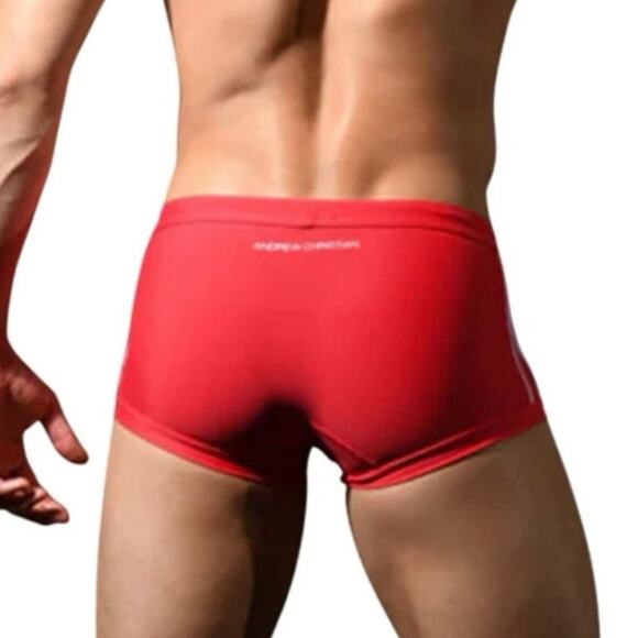 Andrew Christian Bulge C-Ring Trunk Red Large - Picture 12 of 12